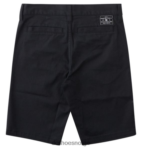 DC Shoes gutters chino-shorts med avslappet passform X0FD0517 svart