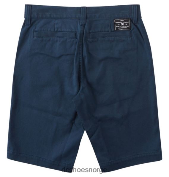 DC Shoes gutters chino-shorts med avslappet passform X0FD0519 marineblå blazer