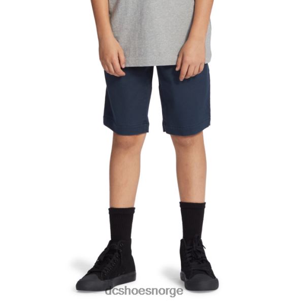 DC Shoes gutters chino-shorts med avslappet passform X0FD0519 marineblå blazer