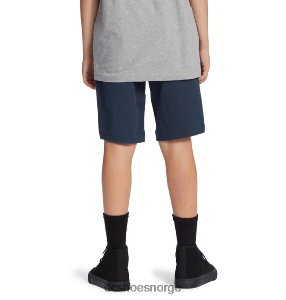 DC Shoes gutters chino-shorts med avslappet passform X0FD0519 marineblå blazer
