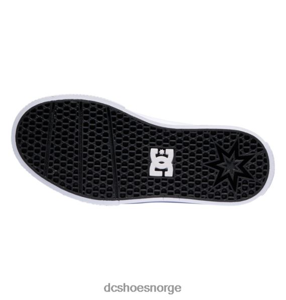 DC Shoes manuell v sko for barn X0FD0534 svart/hvitt trykk