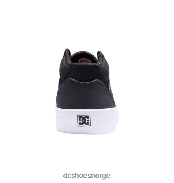 DC Shoes kalis vulc mid mid-top sko for barn X0FD0516 svart hvit