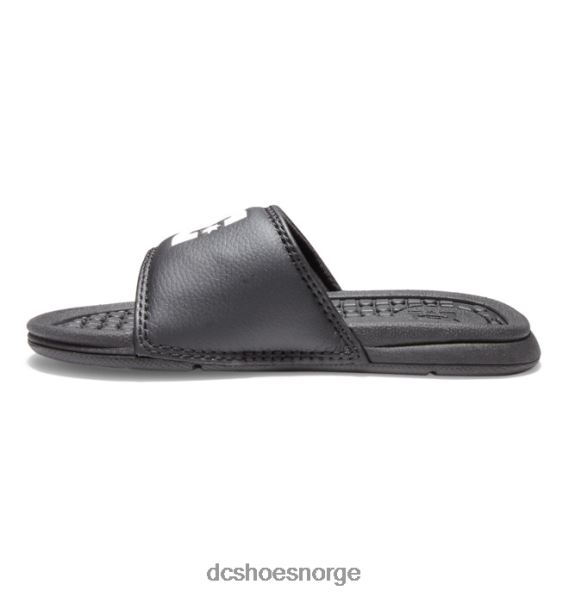 DC Shoes bolsa - sandaler for gutter X0FD0536 svart hvit