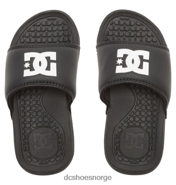 DC Shoes bolsa - sandaler for gutter X0FD0536 svart hvit