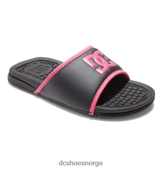 DC Shoes bolsa - sandaler for jenter X0FD0552 svart/rosa sjablong