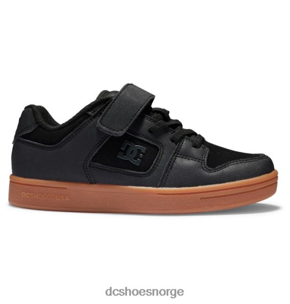 DC Shoes manteca 4 elastiske blondesko til barn X0FD0511 svart hvit