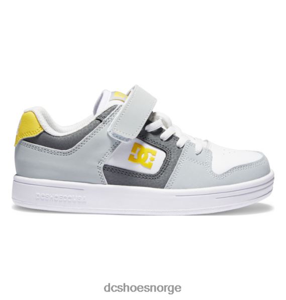 DC Shoes manteca 4 elastiske blondesko til barn X0FD0553 grå/svart/gul