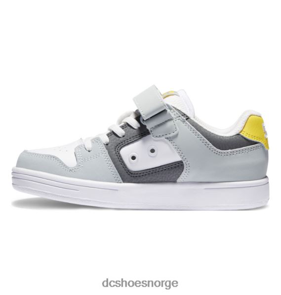 DC Shoes manteca 4 elastiske blondesko til barn X0FD0553 grå/svart/gul