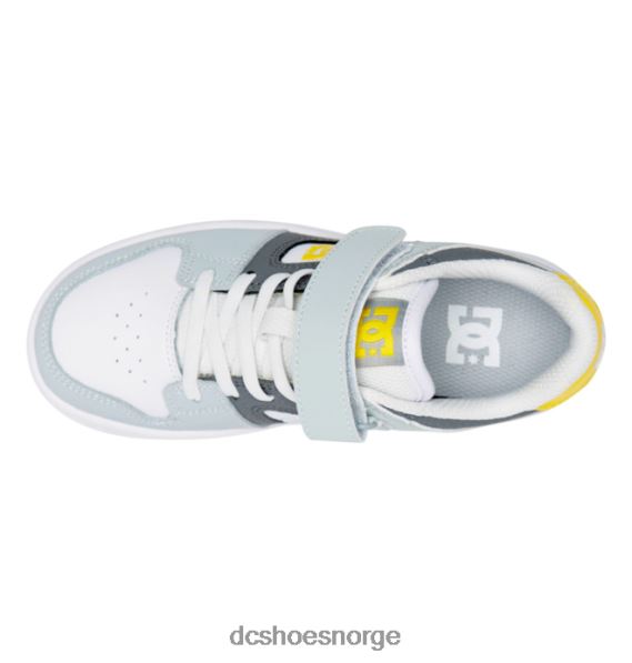 DC Shoes manteca 4 elastiske blondesko til barn X0FD0553 grå/svart/gul