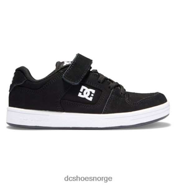 DC Shoes manteca 4 elastiske blondesko til barn X0FD0554 svart hvit