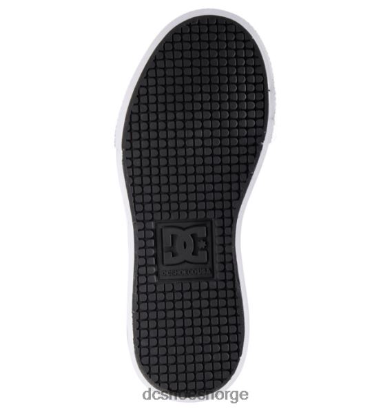 DC Shoes barnesko med høye elastiske blonder X0FD0522 hvete/svart