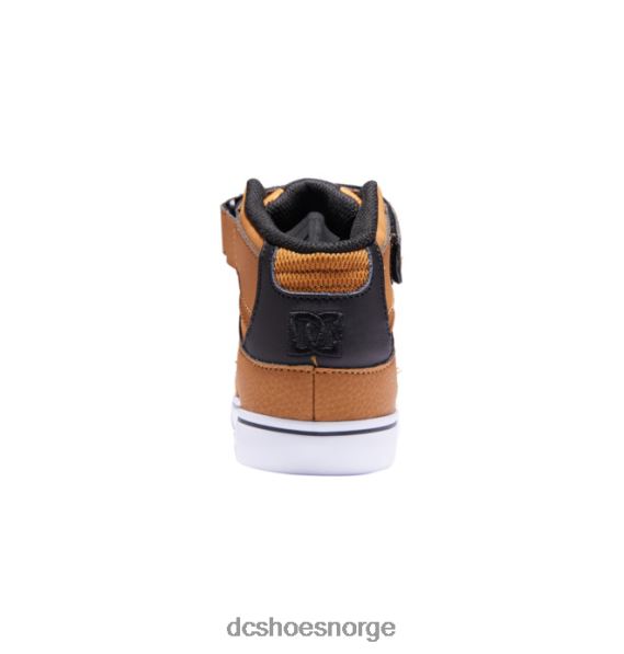 DC Shoes barnesko med høye elastiske blonder X0FD0522 hvete/svart