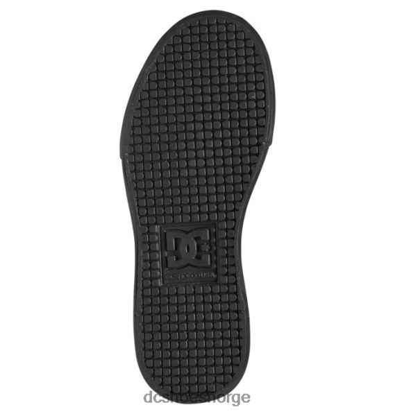 DC Shoes barnesko med høye elastiske blonder X0FD0543 svart