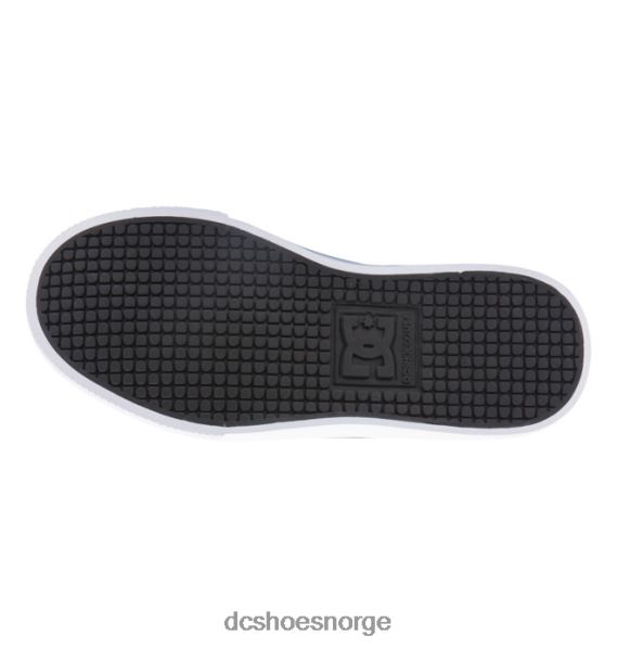 DC Shoes barnesko med høye elastiske blonder X0FD0566 svart/grå