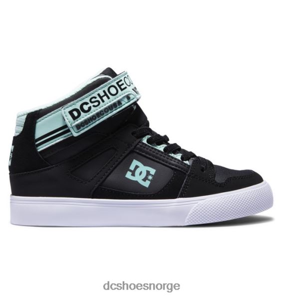 DC Shoes pure hi ev - high-top sko for jenter X0FD0545 svart/grønn