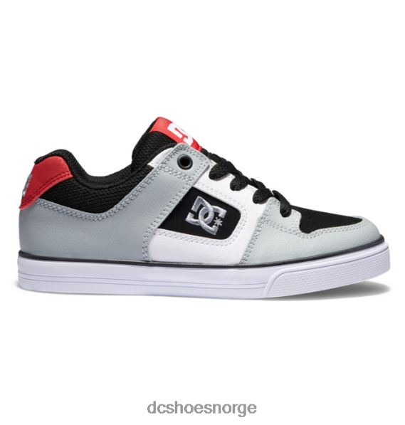 DC Shoes pure - sko til gutter X0FD0563 svart/grå