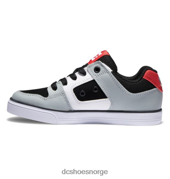 DC Shoes pure - sko til gutter X0FD0563 svart/grå