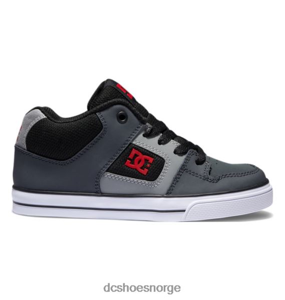 DC Shoes rene mid-top-sko for barn X0FD0549 svart/grå/hvit