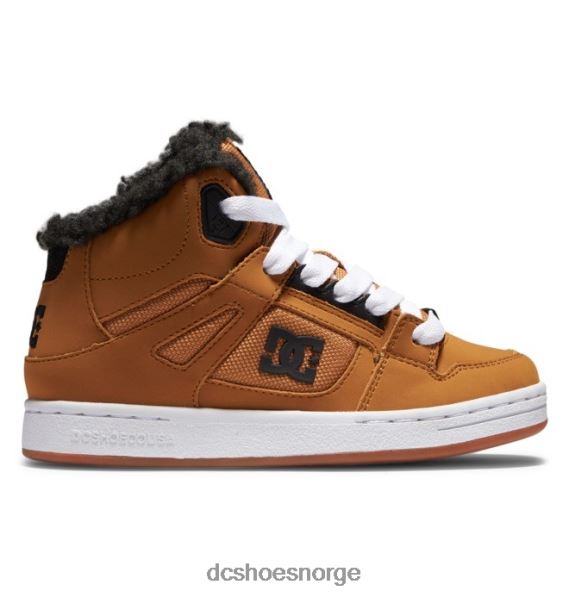 DC Shoes rene vintersko for barn X0FD0520 brun/hvete
