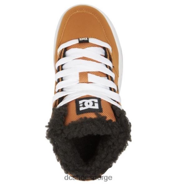 DC Shoes rene vintersko for barn X0FD0520 brun/hvete