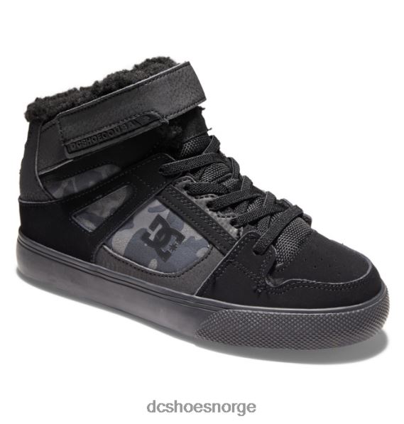 DC Shoes rene vintersko for barn X0FD0527 svart kamuflasje