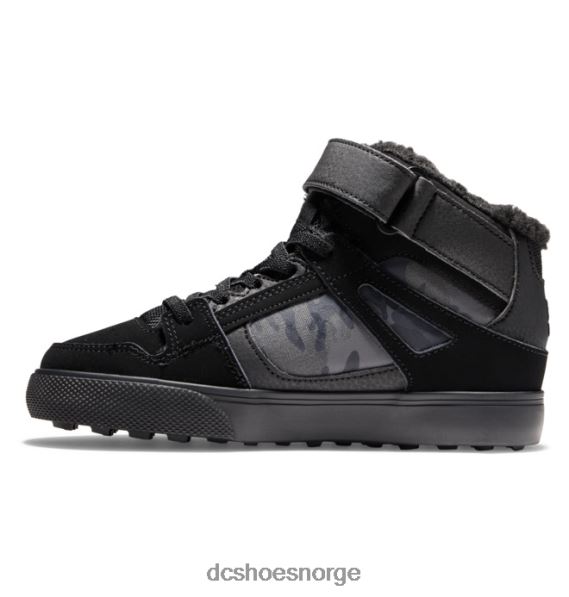 DC Shoes rene vintersko for barn X0FD0527 svart kamuflasje