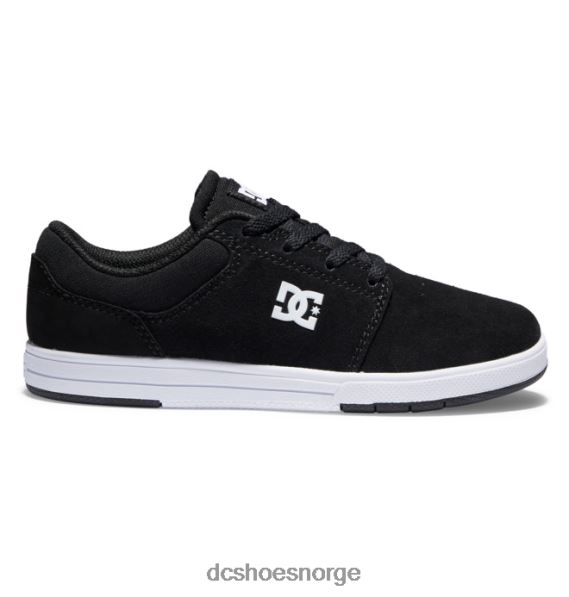 DC Shoes barnekrise 2 sko X0FD0559 svart hvit