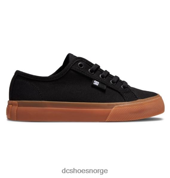 DC Shoes manuelle barnesko X0FD0560 svart/gummi