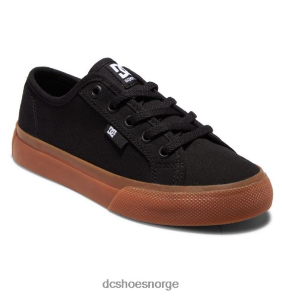 DC Shoes manuelle barnesko X0FD0560 svart/gummi