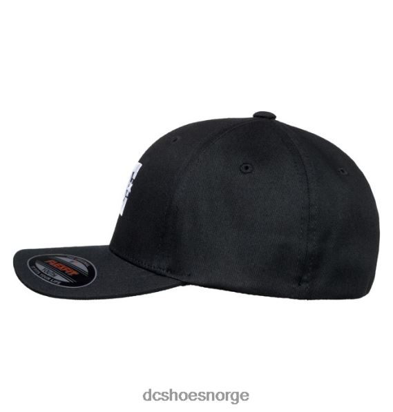 DC Shoes gutte cap star flexfit lue X0FD0551 svart