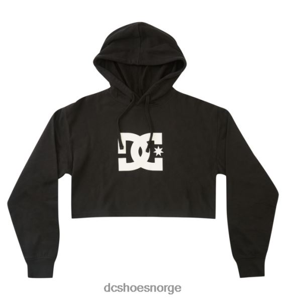 DC Shoes dc cropped hettegenser for kvinner 2 X0FD0481 svart