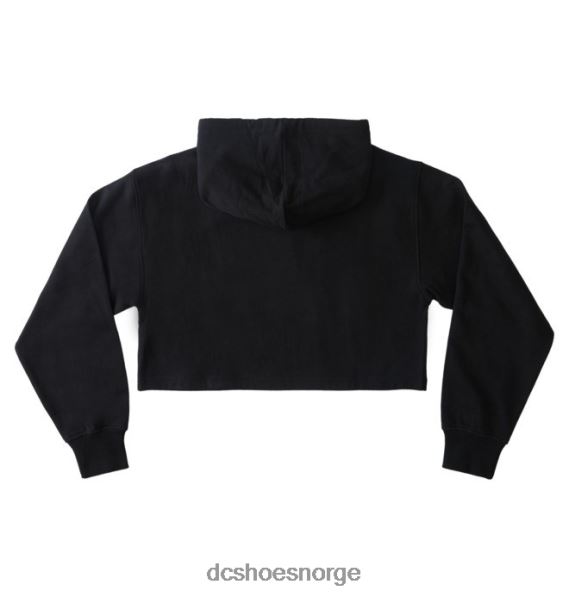 DC Shoes dc cropped hettegenser for kvinner 2 X0FD0504 svart/fuchsia