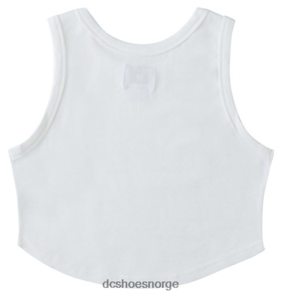 DC Shoes kvinners kjæreste crop tank-topp X0FD0462 hvit