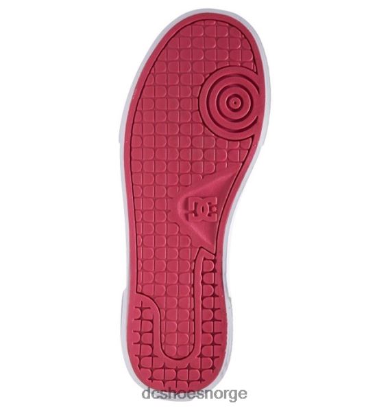 DC Shoes chelsea sko for kvinner X0FD0461 hvit/sprø rosa