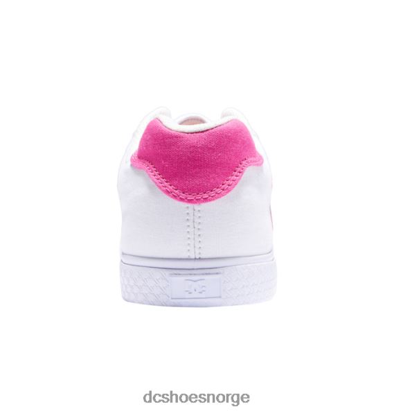 DC Shoes chelsea sko for kvinner X0FD0461 hvit/sprø rosa