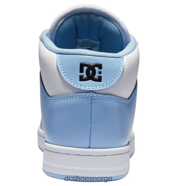 DC Shoes manteca 4 mid - mid-top sko for kvinner X0FD0476 blå/hvit/svart