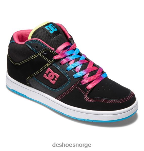 DC Shoes manteca 4 mid - mid-top sko for kvinner X0FD0477 svart/multi