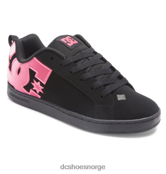 DC Shoes kvinners domstol graffik sko X0FD0441 svart gradient