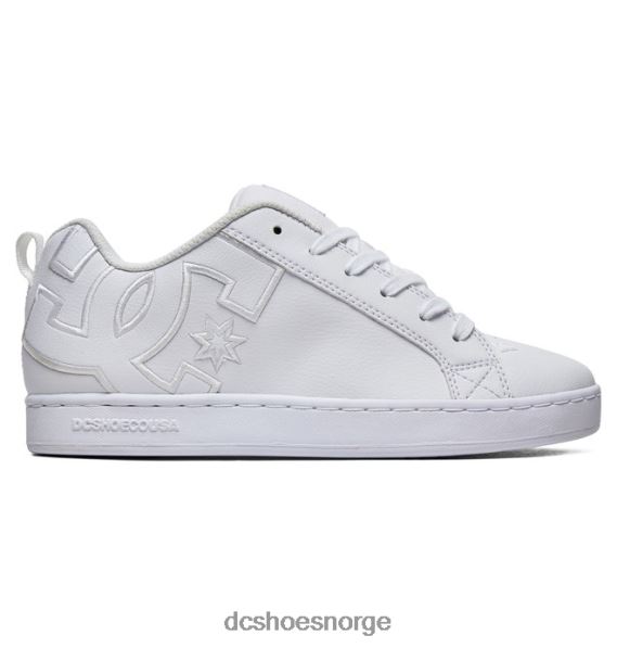 DC Shoes kvinners domstol graffik sko X0FD0442 hvit