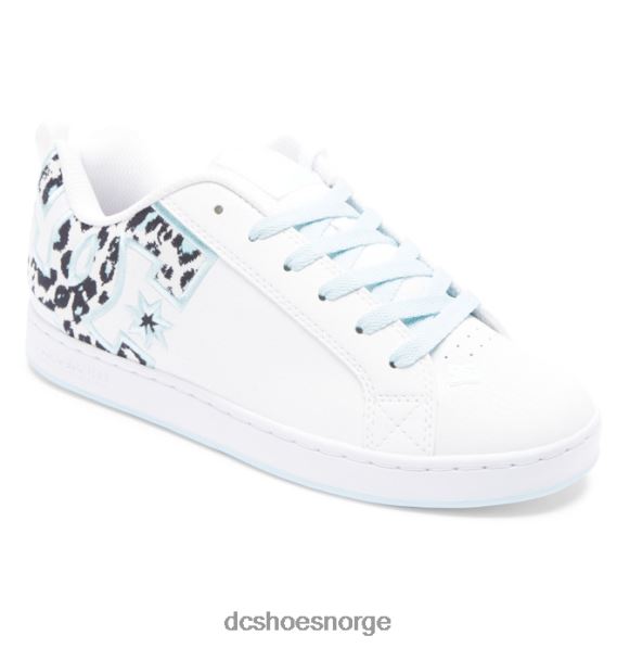 DC Shoes kvinners domstol graffik sko X0FD0450 gepard-trykk