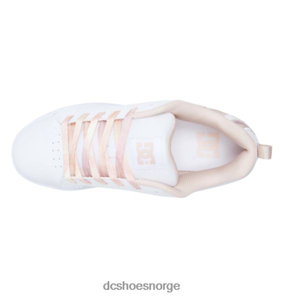 DC Shoes kvinners domstol graffik sko X0FD0451 fersken parfait