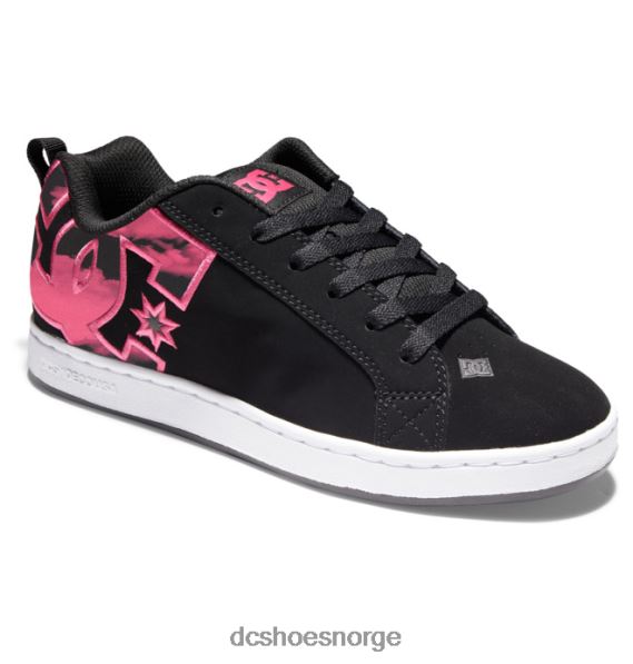 DC Shoes kvinners domstol graffik sko X0FD0457 Sky