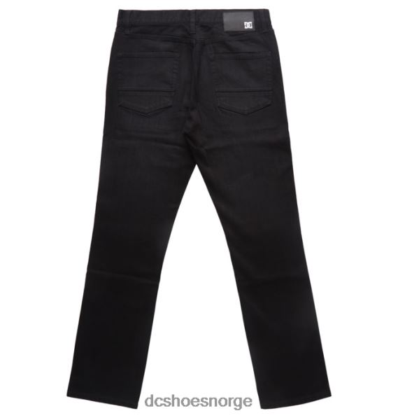 DC Shoes jeans med rett passform for menn X0FD0156 svart vask