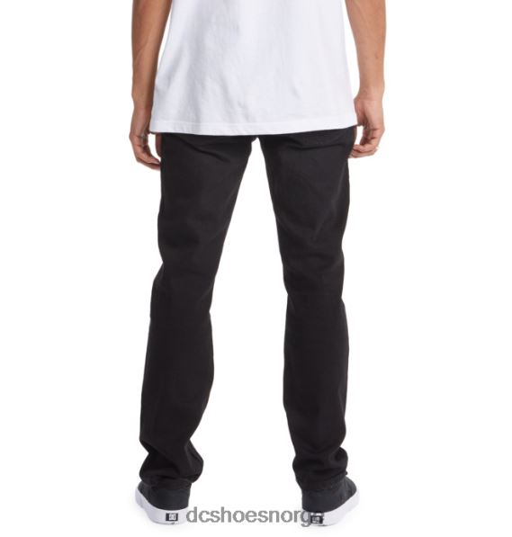 DC Shoes jeans med rett passform for menn X0FD0156 svart vask