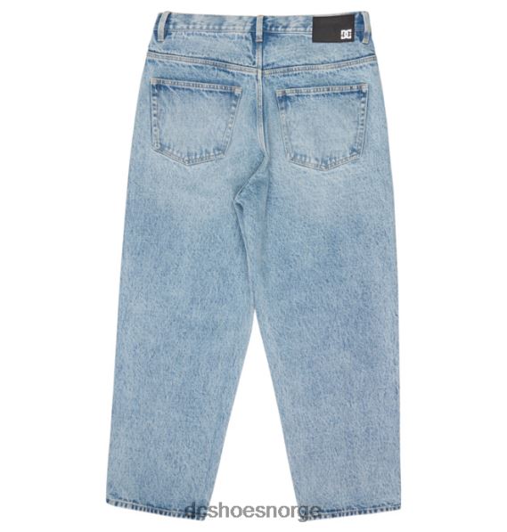 DC Shoes menns arbeider indigo vintage vask jeans med baggy fit X0FD055 indigo vintage vask