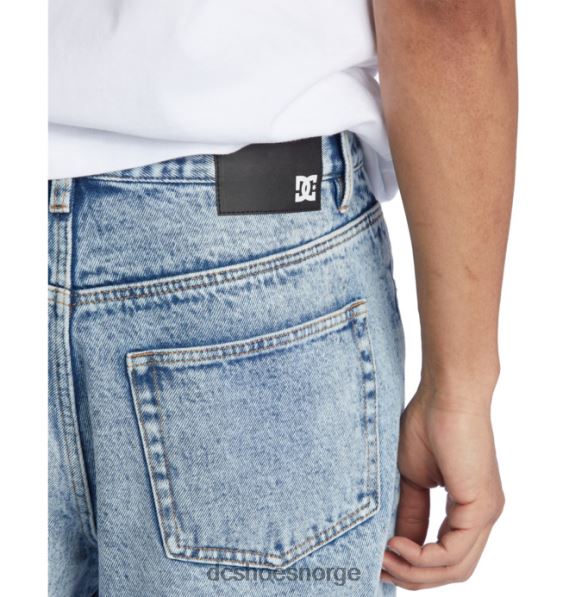 DC Shoes menns arbeider indigo vintage vask jeans med baggy fit X0FD055 indigo vintage vask