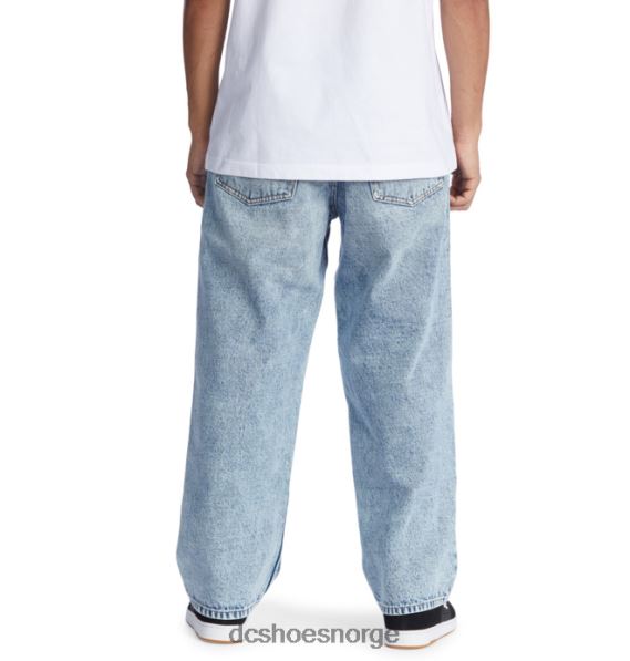 DC Shoes menns arbeider indigo vintage vask jeans med baggy fit X0FD055 indigo vintage vask