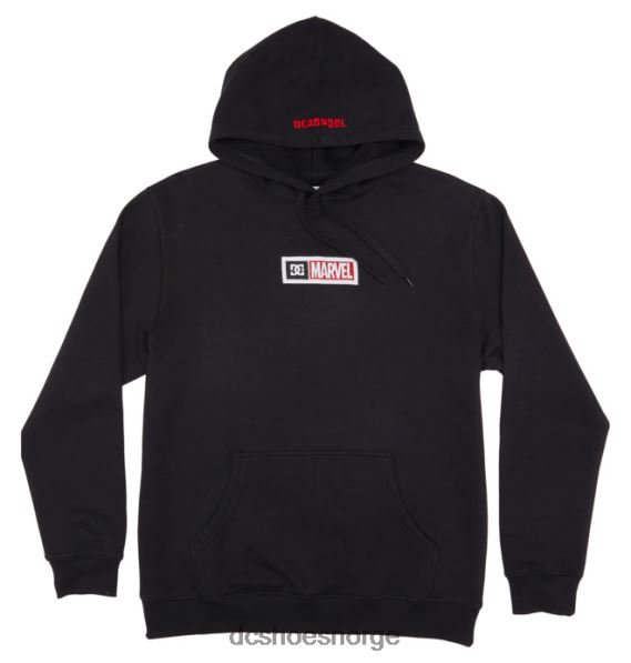 DC Shoes marvel deadpool x dc pullover hettegenser for menn X0FD0408 svart