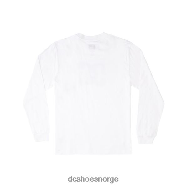 DC Shoes dc star langermet t-skjorte for menn X0FD069 hvit