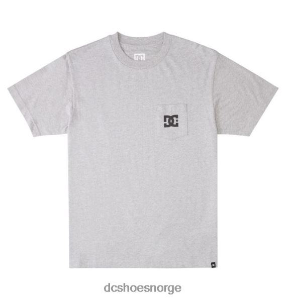 DC Shoes dc star t-skjorte for menn X0FD0112 gråmelert